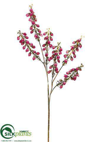 Silk Plants Direct Blossom Spray - White - Pack of 12