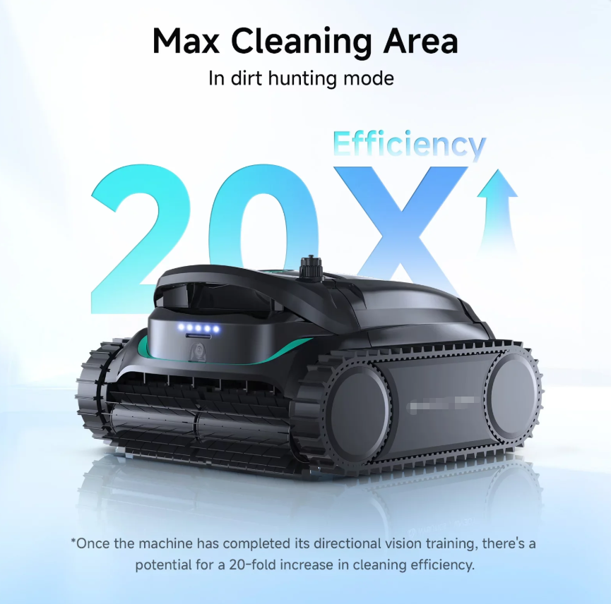 Vision Tech High-End Cordless Robotic Pool Cleaner