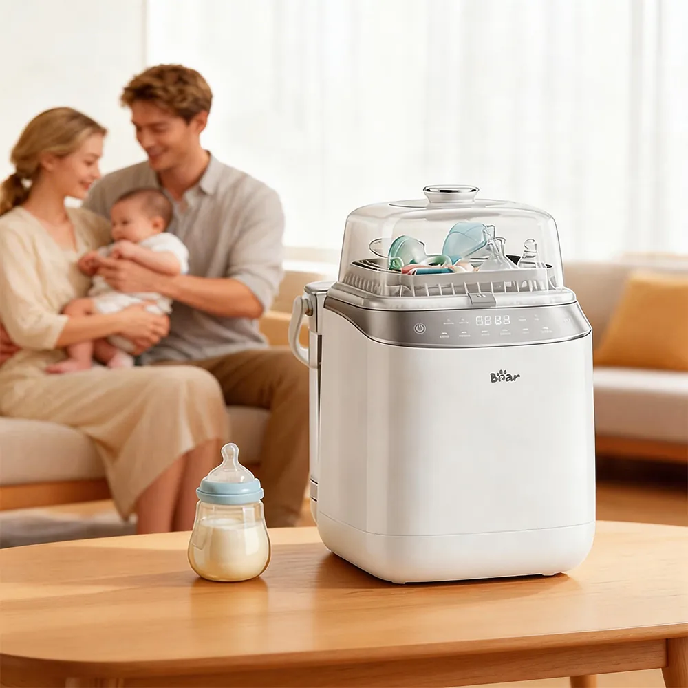 Bear Bottle Washer Pro, Baby Bottle Washer and Sterilizer and Dryer