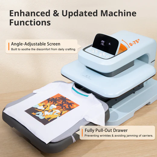 Heat Press+Starter Kit