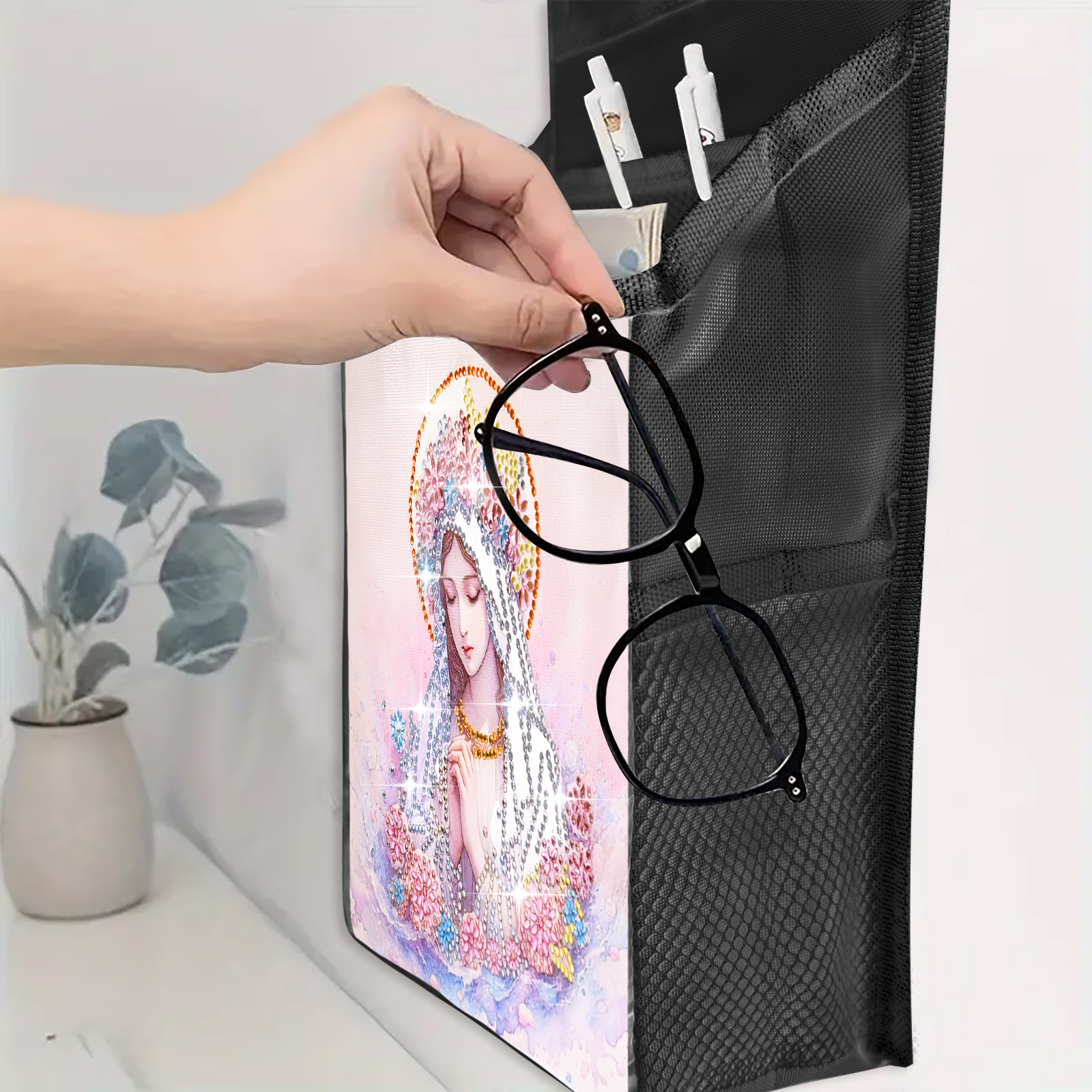 DIY Diamond Painting Hanging Bag - Holy Mother