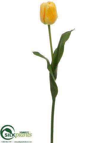 Silk Plants Direct Tulip Spray - Pink - Pack of 12