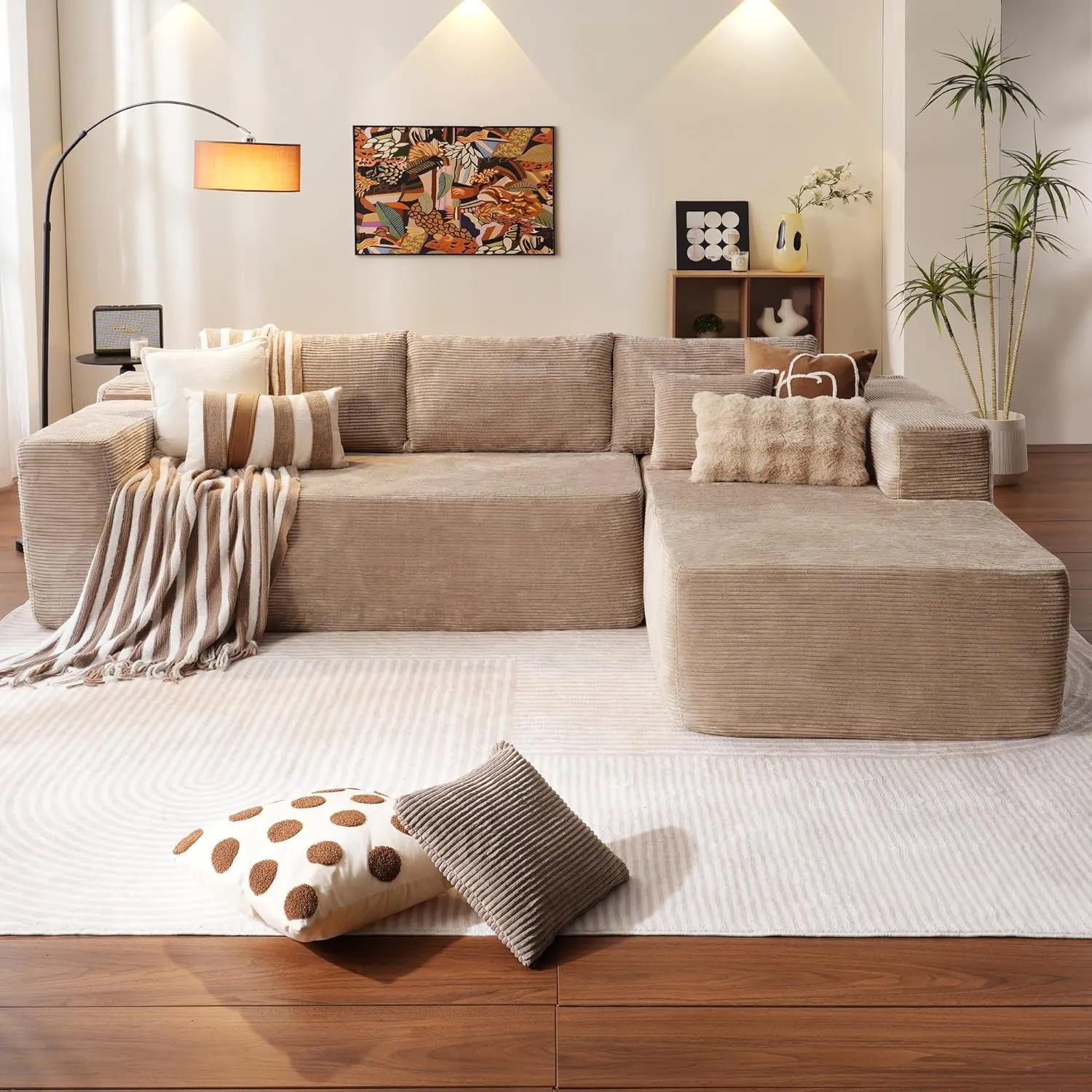 🔥Minimalist L-Shape Couch