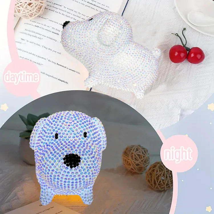 DIY Diamond Painting Night Light - Dog
