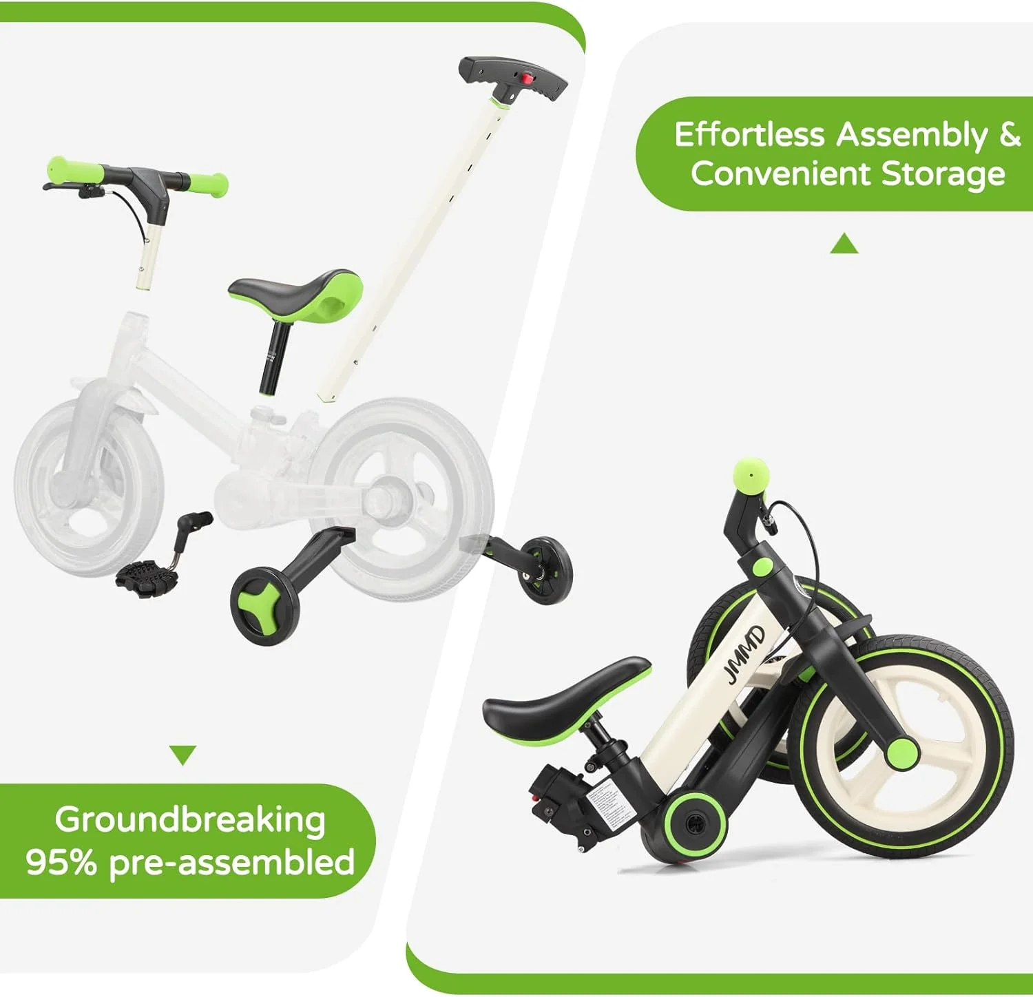 Easy Assembly & Storage