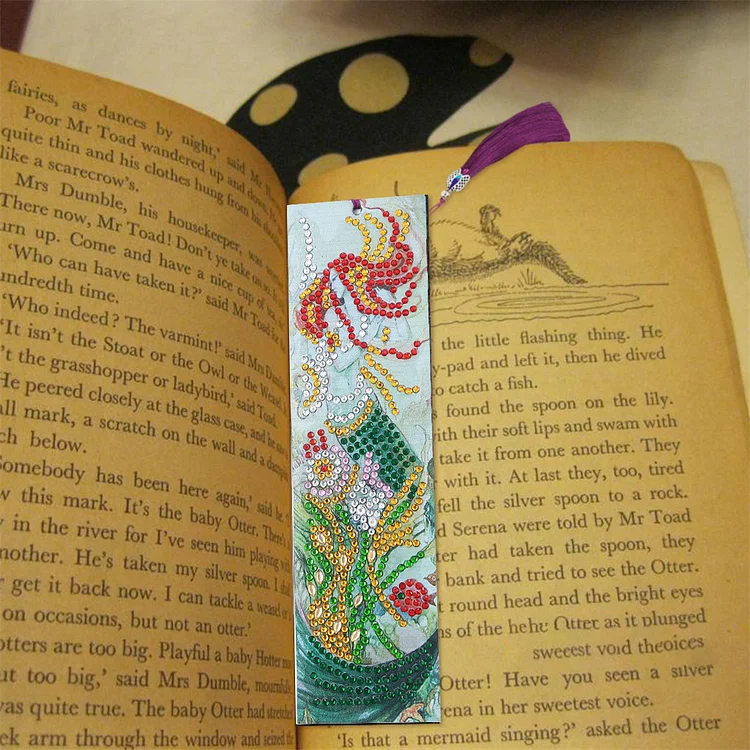 DIY Diamond Painting Bookmarks - Mermaid