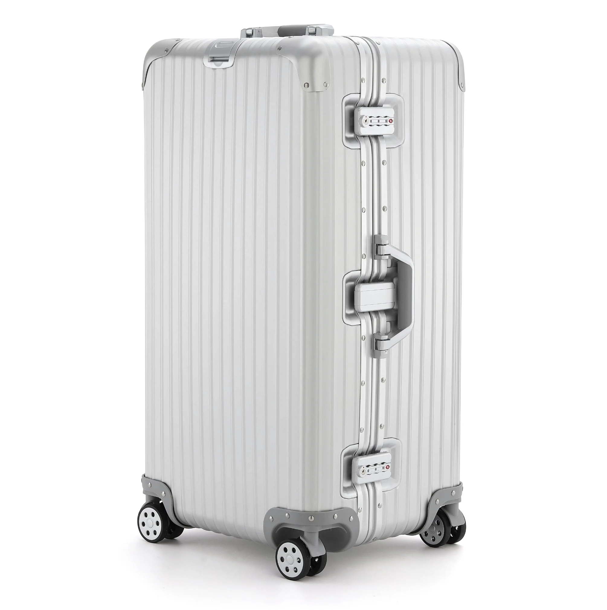 ALUMINUM SUITCASE V2 NEW, STRONGER ALUMINIUM & REMOVEABLE WHEELS