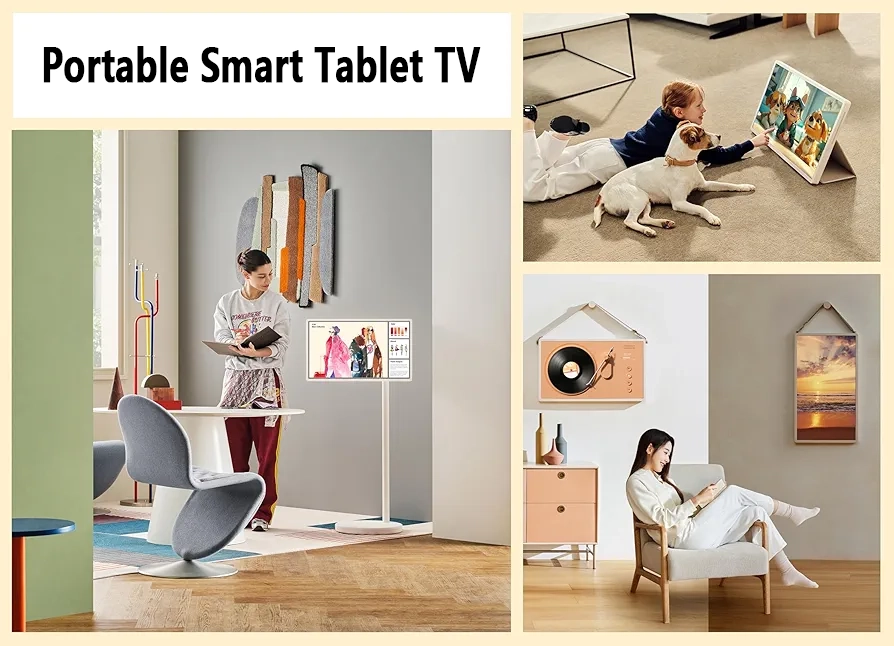 27-Inch Portable Smart Tablet TV