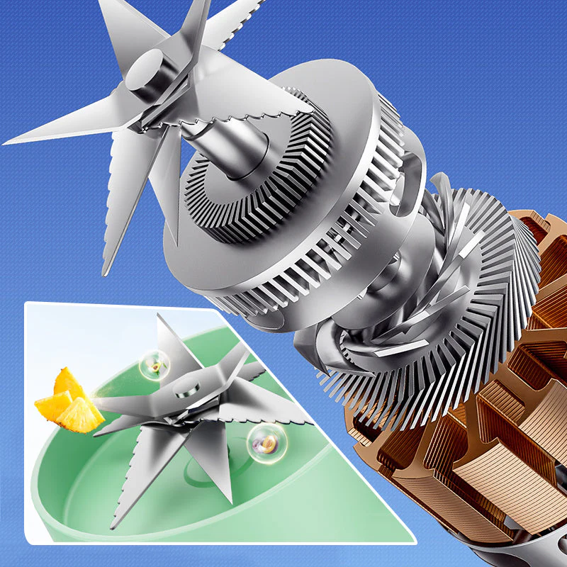 💥💥Sommer Heißer Verkauf ❄️Multifunctional Tragbare Saftpresse Tasse mit Digitalanzeige