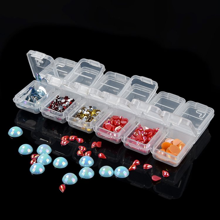 Diamond painting tool box 12 compartments