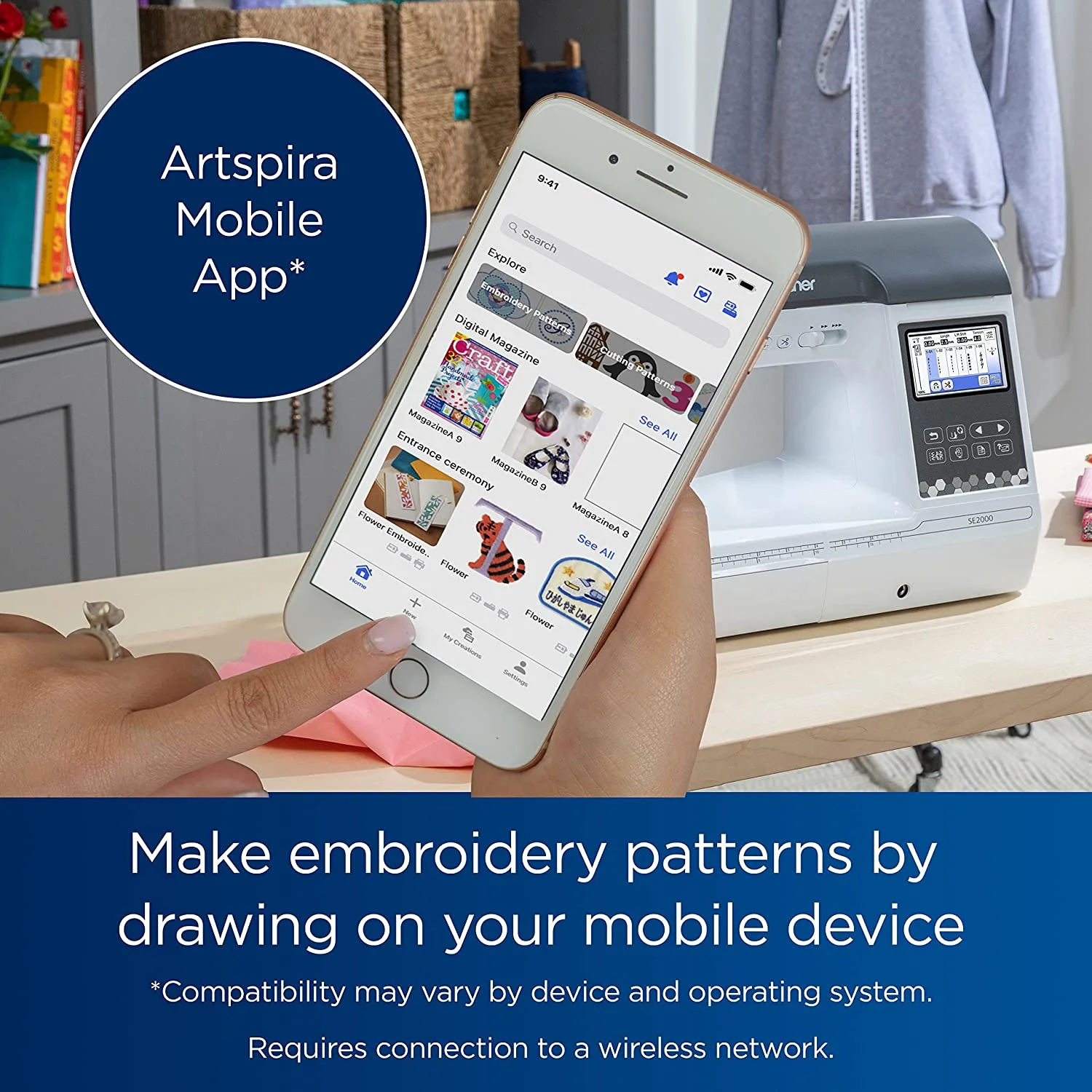 Computerized Sewing & Embroidery Machine