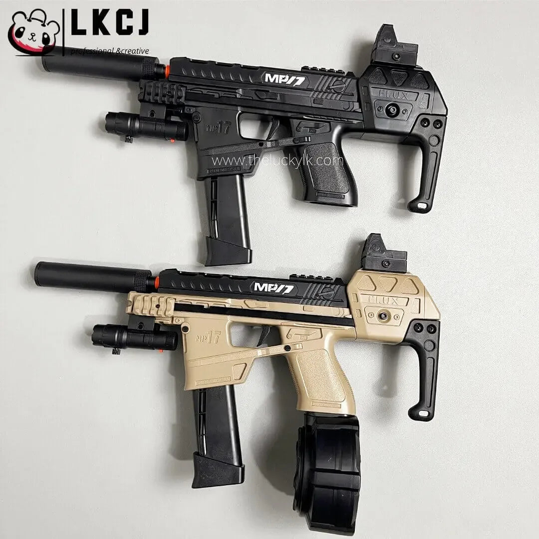 Mp17 Gel Blaster With Metal Stock, Metal Rail