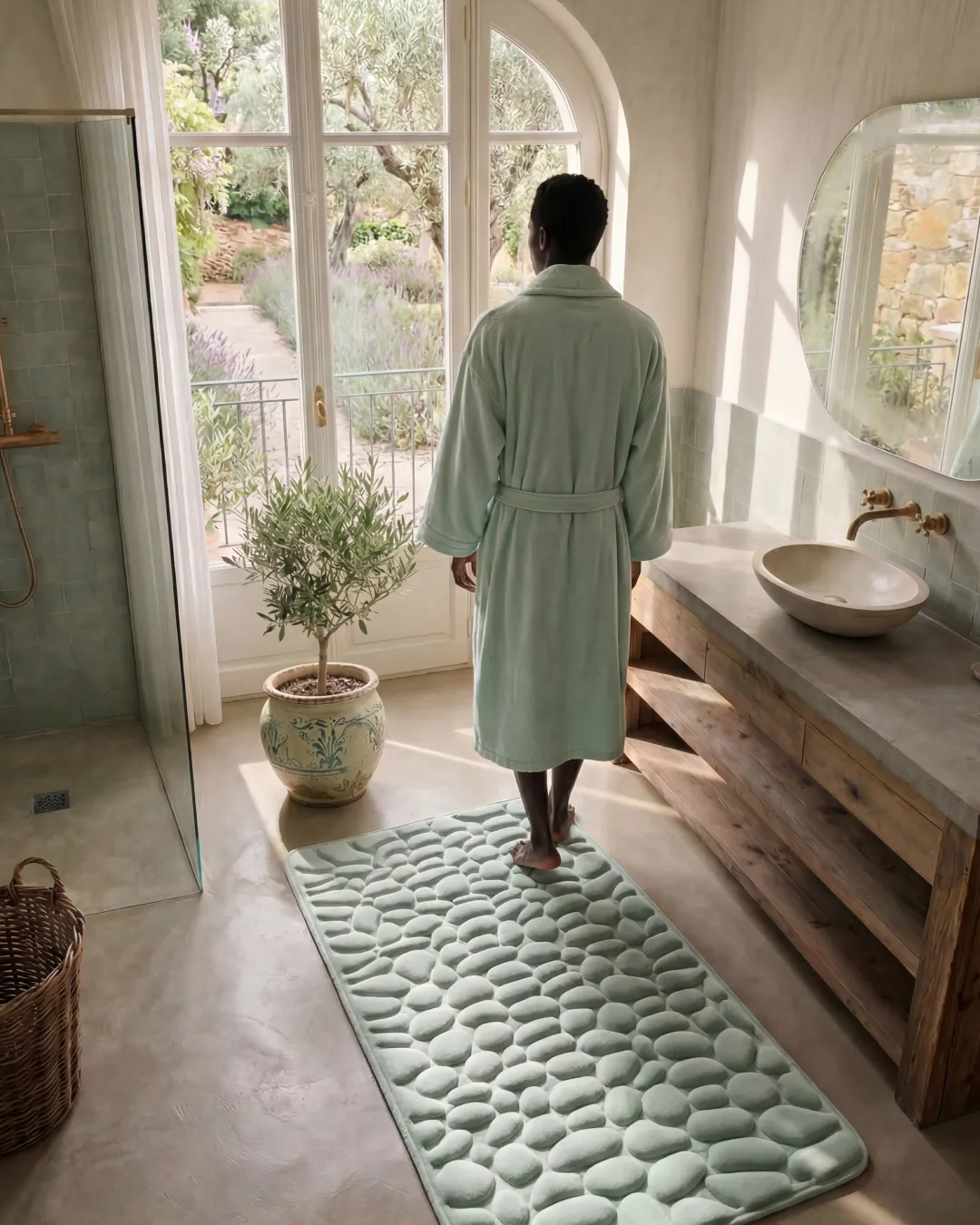 Il Tappeto da Bagno Ciottolo