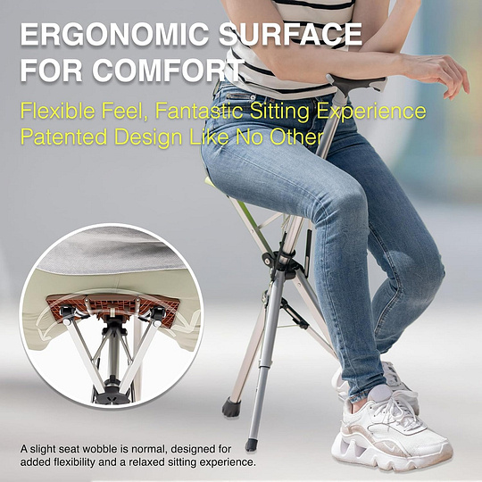 🚶‍♂️Folding stool with crutches💥