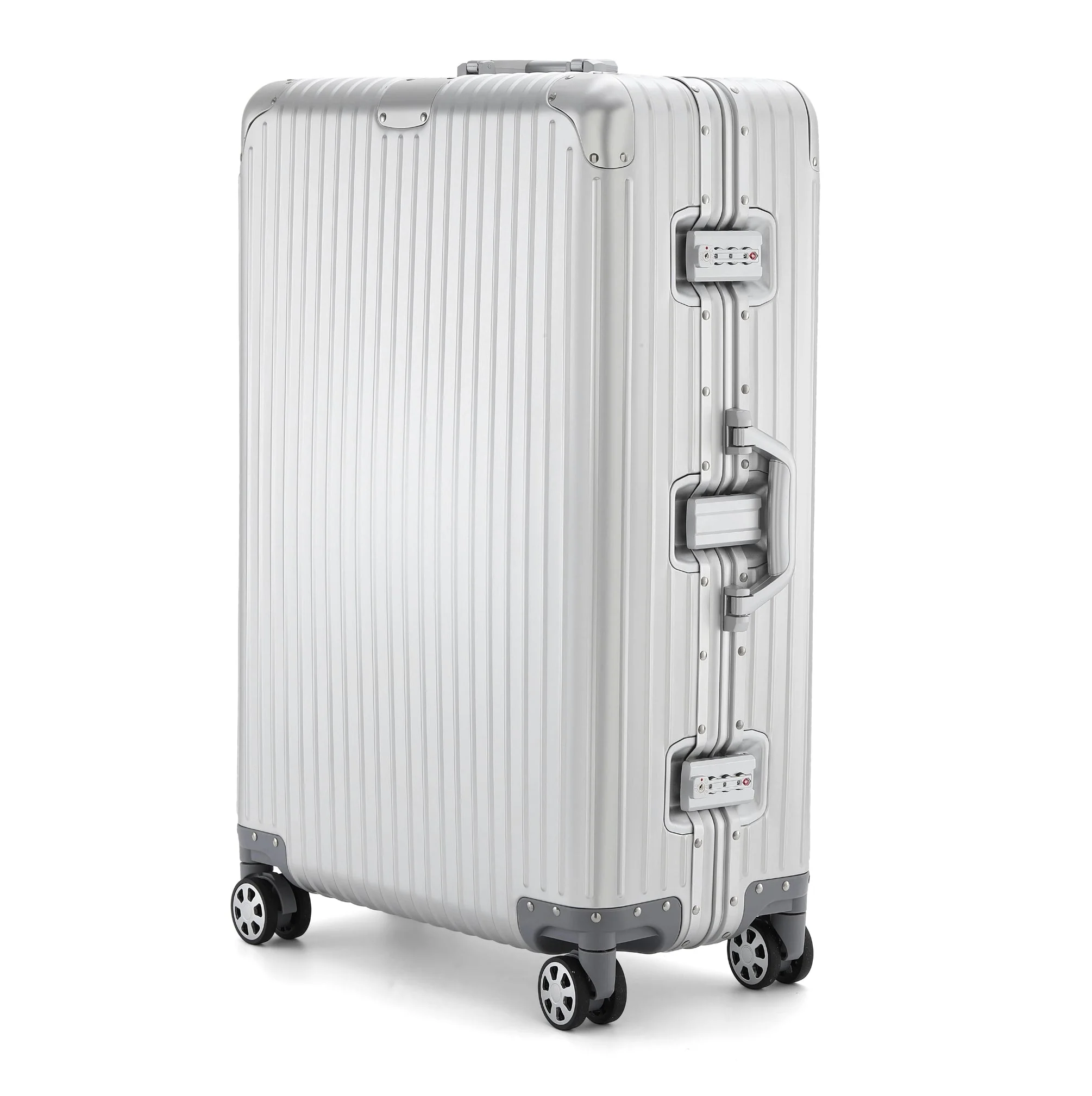 ALUMINUM SUITCASE V2 NEW, STRONGER ALUMINIUM & REMOVEABLE WHEELS
