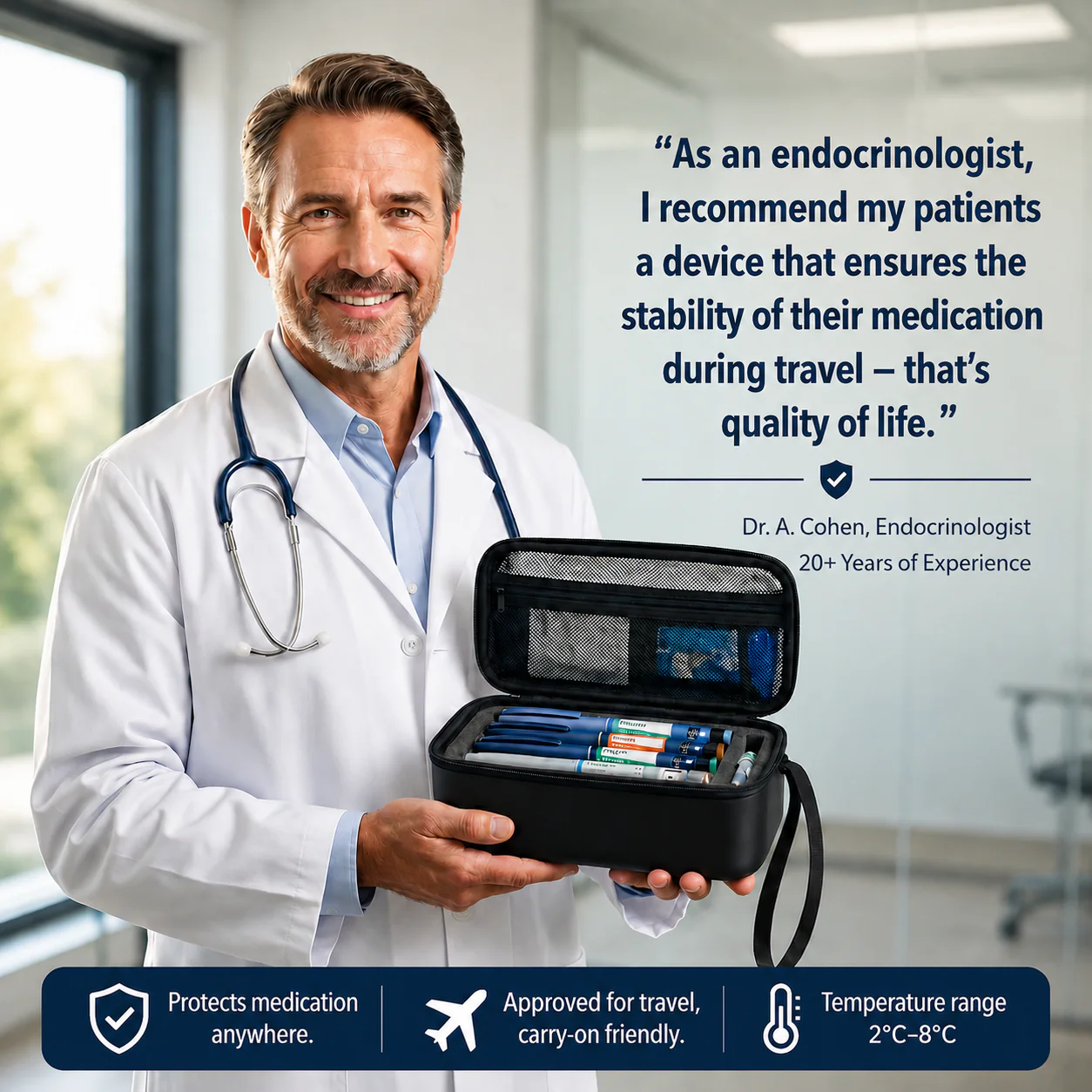 MediGuard™ – Smart Medication Cooling Case