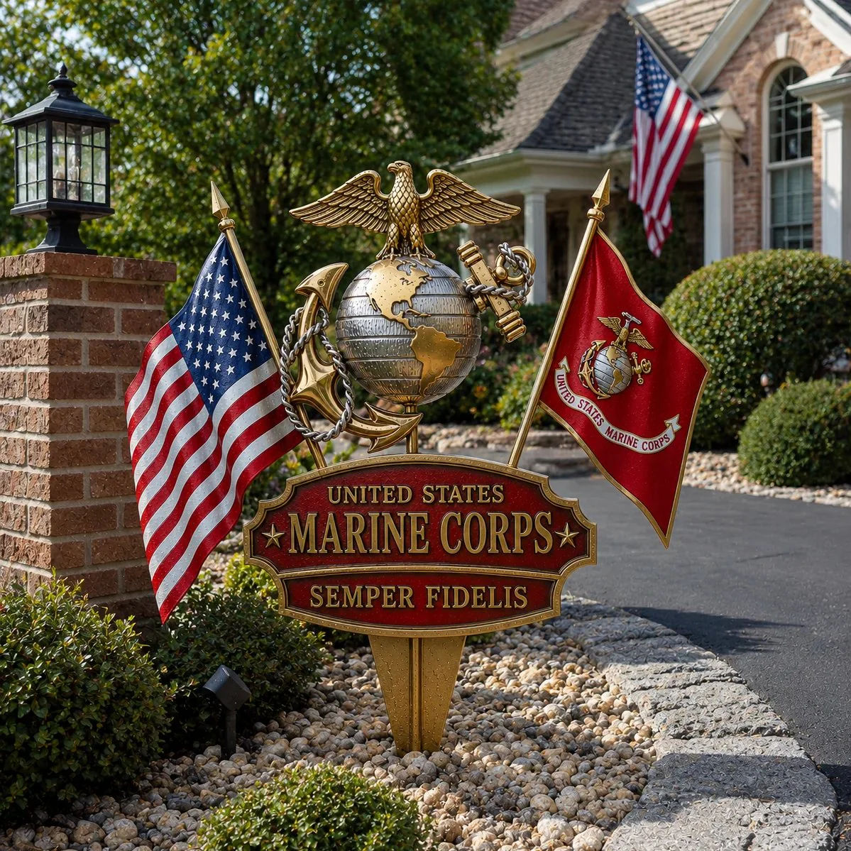🔥Last Day 49% OFF-🎖️US Military Branch Tribute Garden Stake Collection