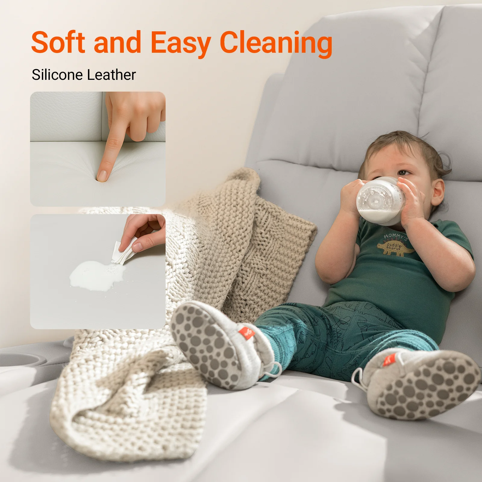 Nursery Chair，Baby nursing recliner