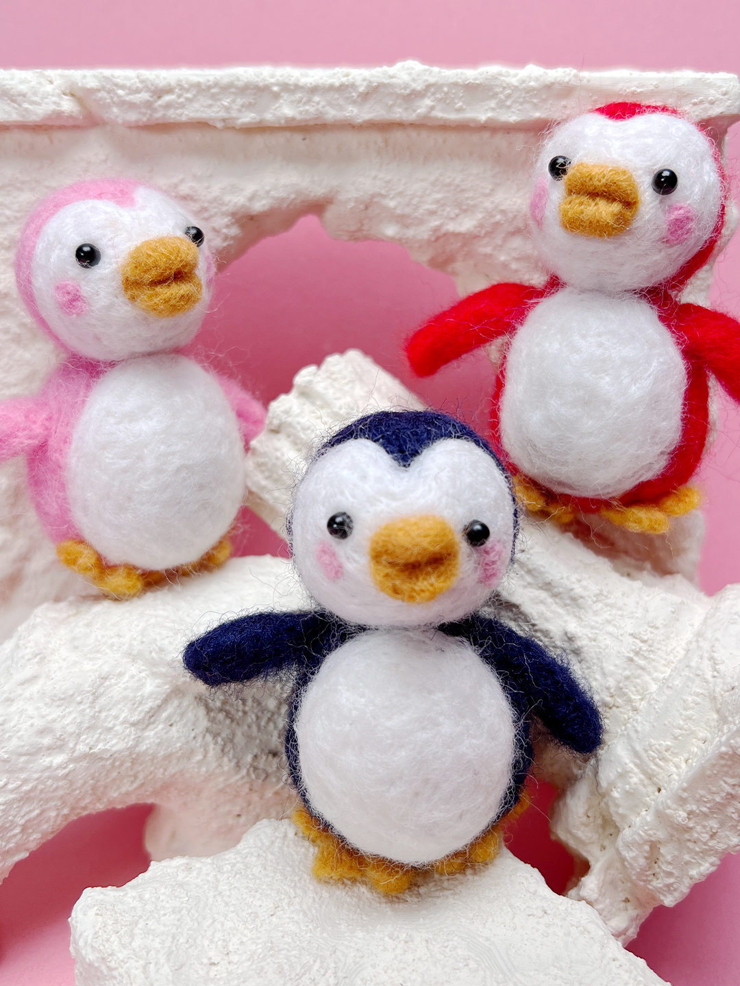 Peppy Felt Animals Needle Felting Kit