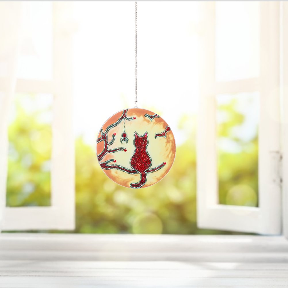 DIY Diamond Painting Wall Hanging - Cat