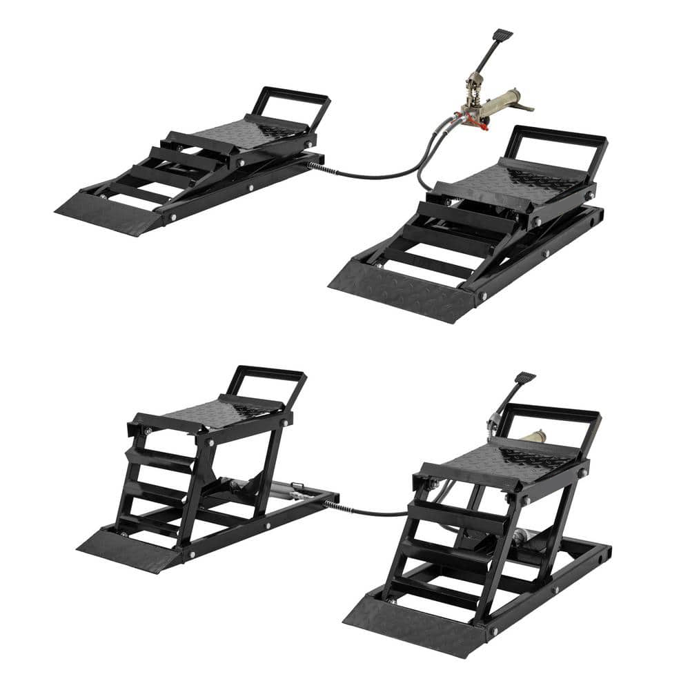🎉Factory Promotion Capacity Hydraulic Underbody Access Car Lift with Ramp
