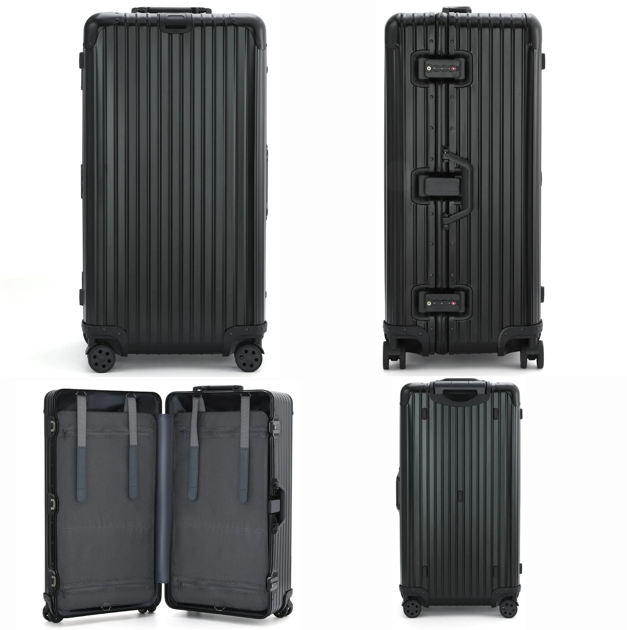 ALUMINUM SUITCASE V2 NEW, STRONGER ALUMINIUM & REMOVEABLE WHEELS