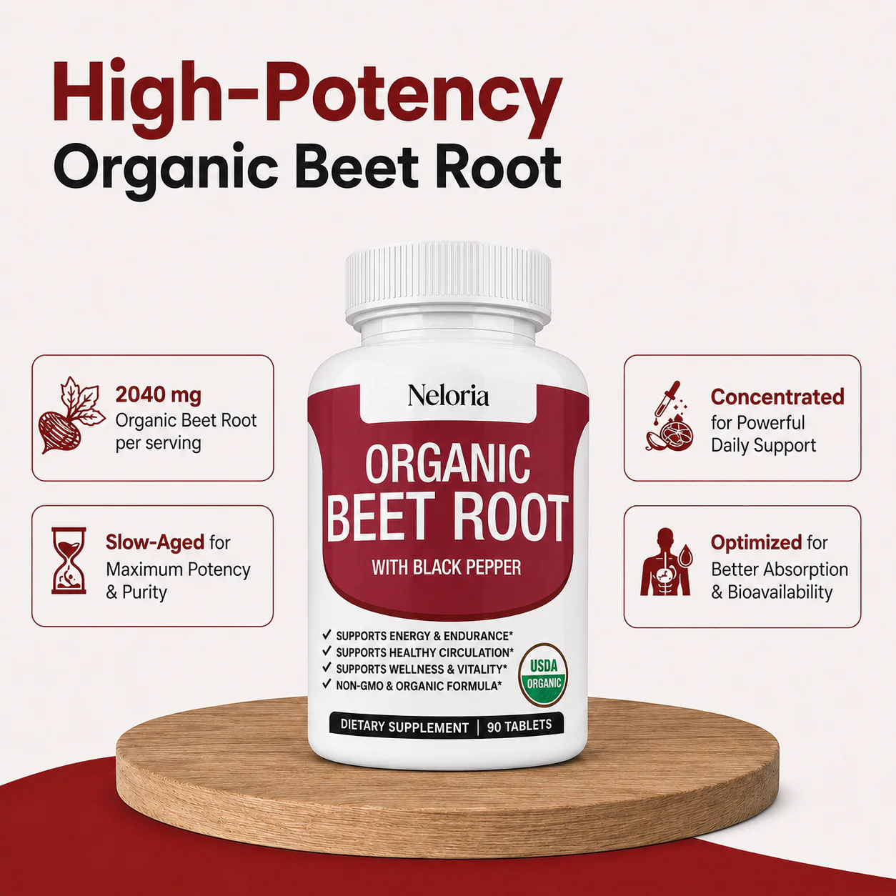 Organic Beet Root Tablets