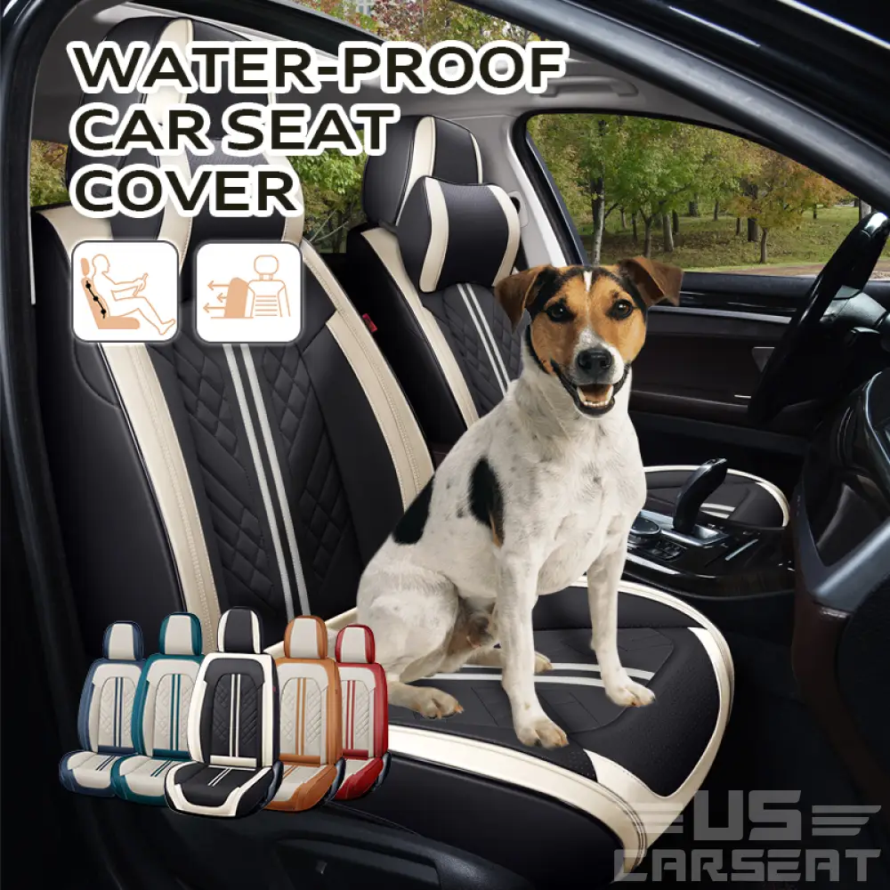 Alexcar Zates 2025 Full Set Universal Waterproof Breathable Vehicle Leather Cover for Cars, SUV, Pick-up Truck