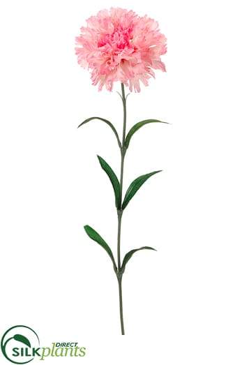 Silk Plants Direct Carnation Spray - Yellow - Pack of 12