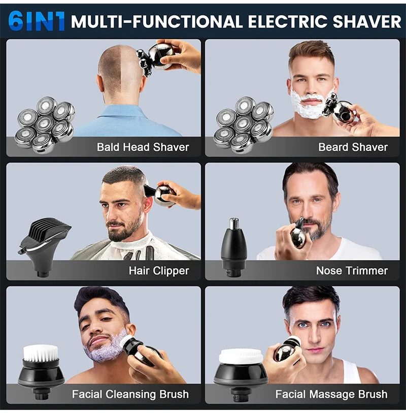 [💪The Standard for Mature Men] Upgrade Multifunctional Shaver – Limited-Time 50% Off🔥