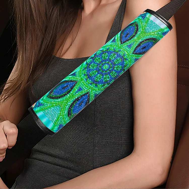 DIY Diamond Painting Car Seat Belt C