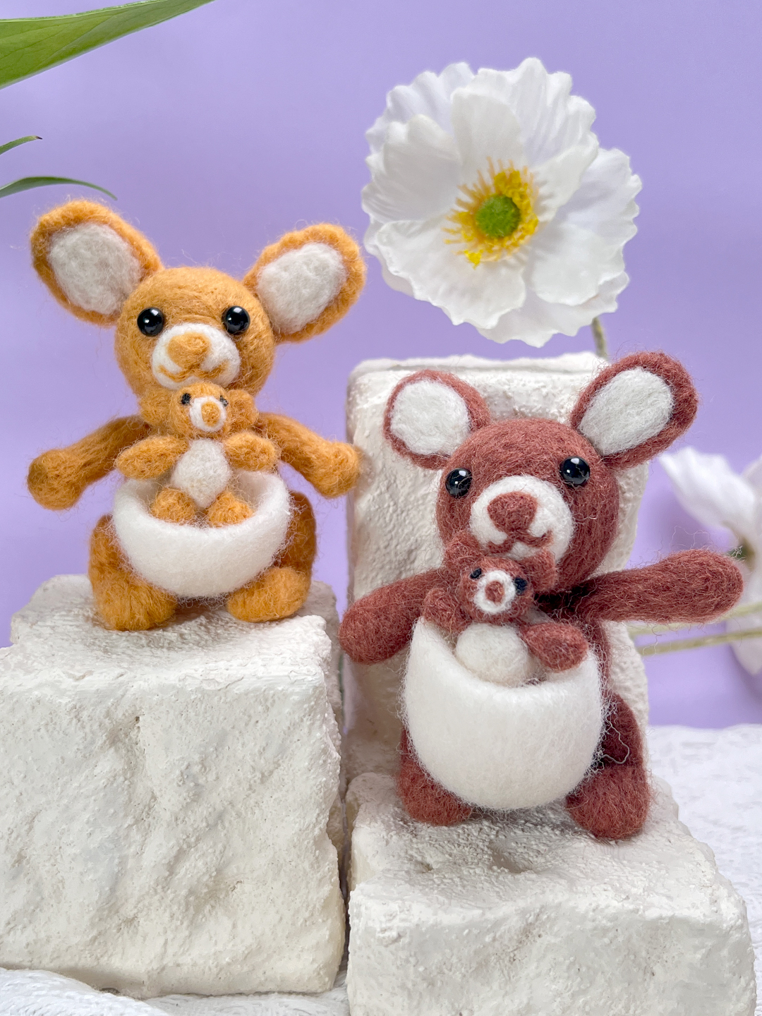Kanga Felt Animals Needle Felting Kit