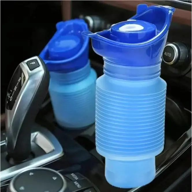750ML Portable Urinal Bottle – Foldable Emergency Toilet for Travel & Camping