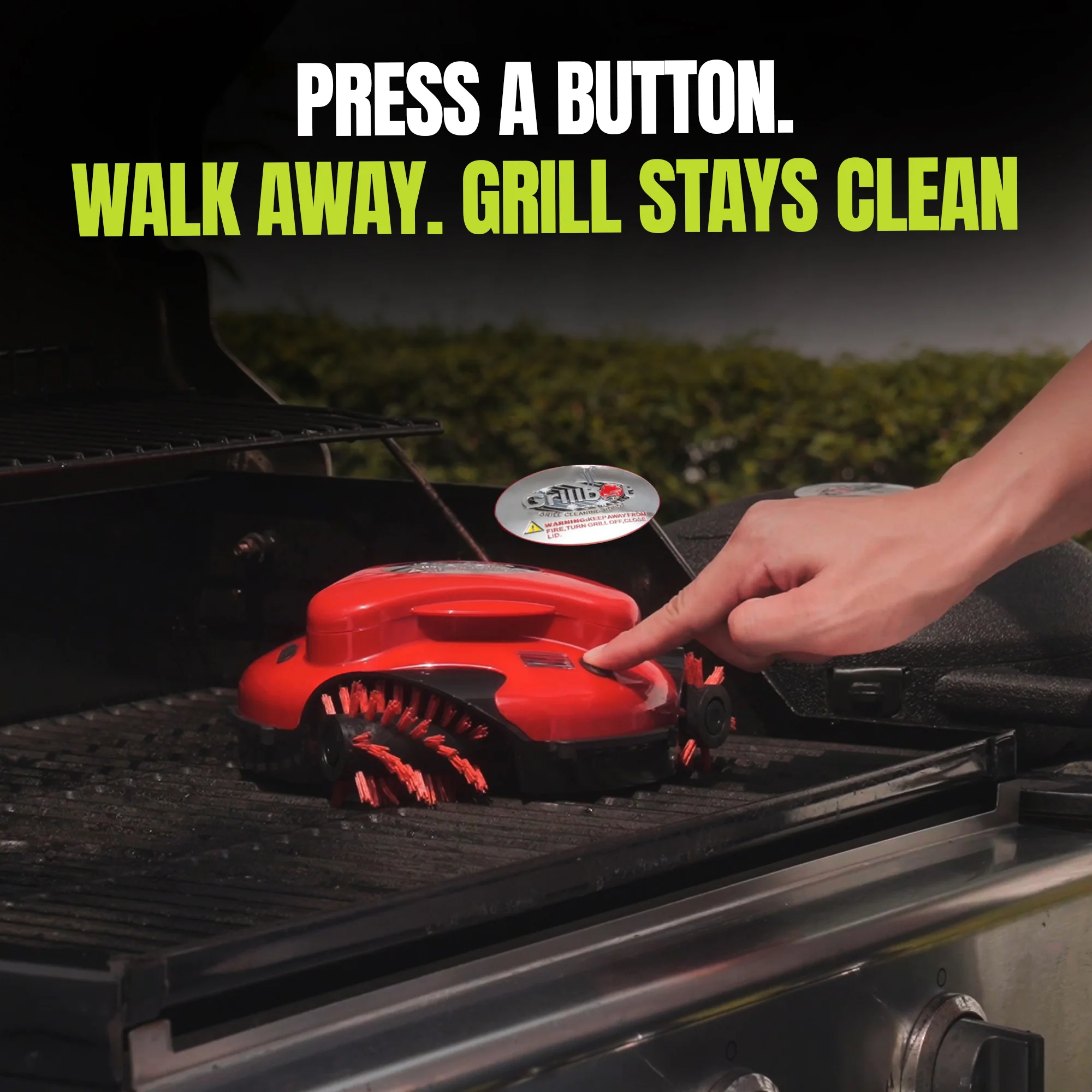 Grillbot Automatic Robot Grill Cleaner