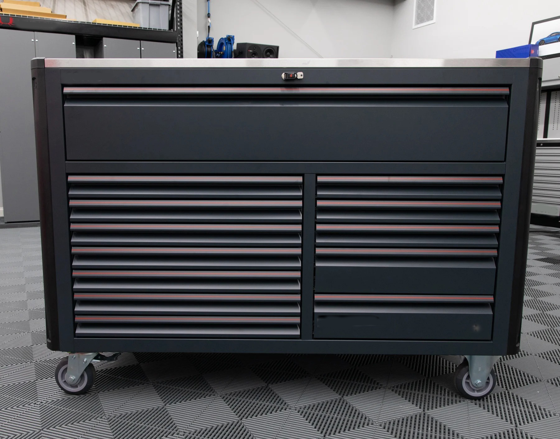 🔥Last Day Limited To 96 Units Only $39.99🔥Factory Clearance Mobile Roller Cab With 13 DRAWERS 5