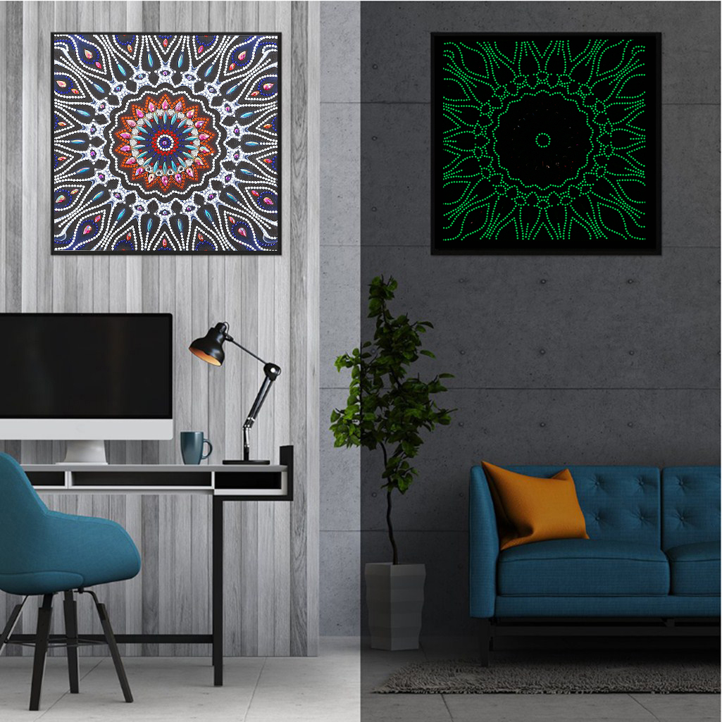DIY Diamond Painting - Mandala B