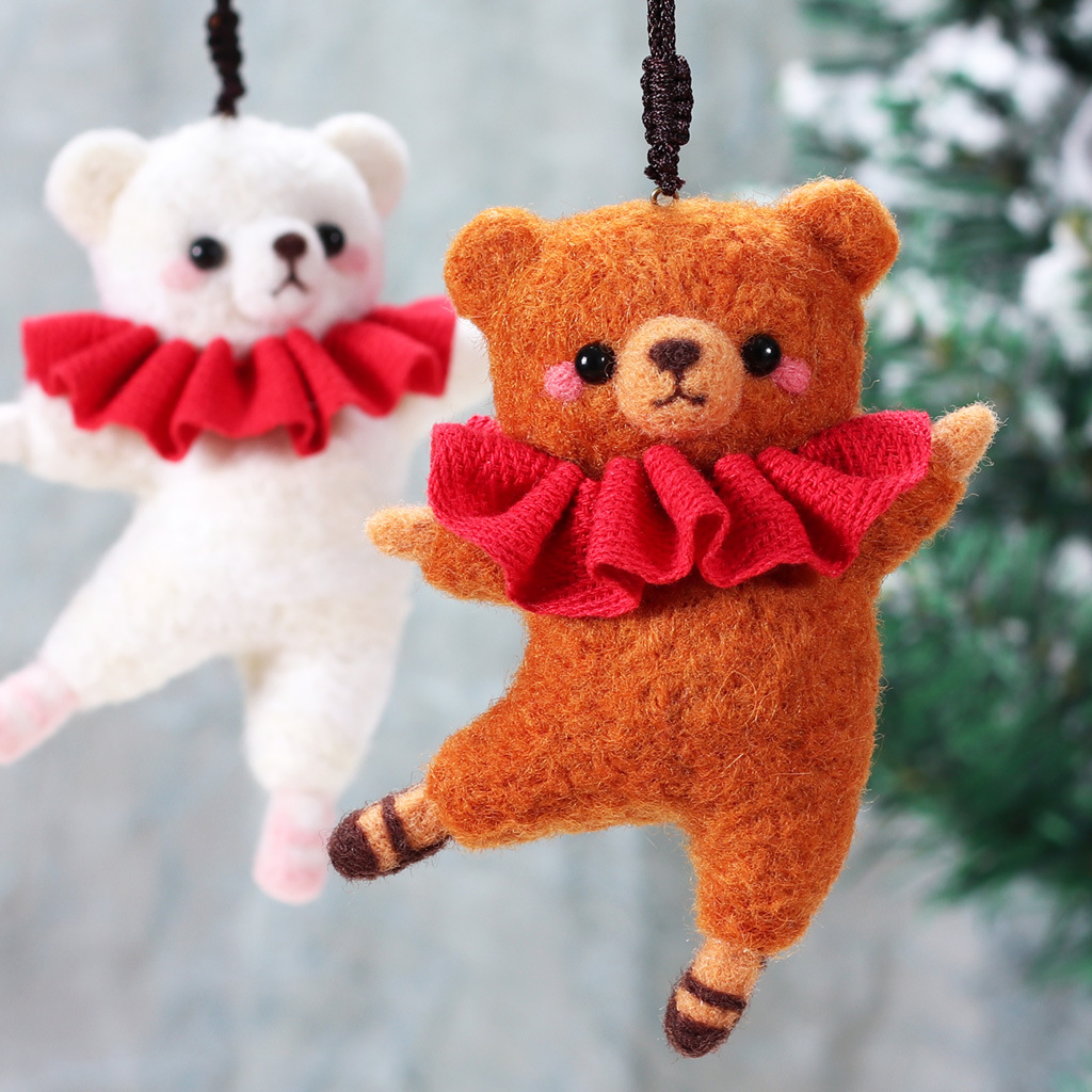 FeltingJoy - Ballet Bear Needle Felting Kit