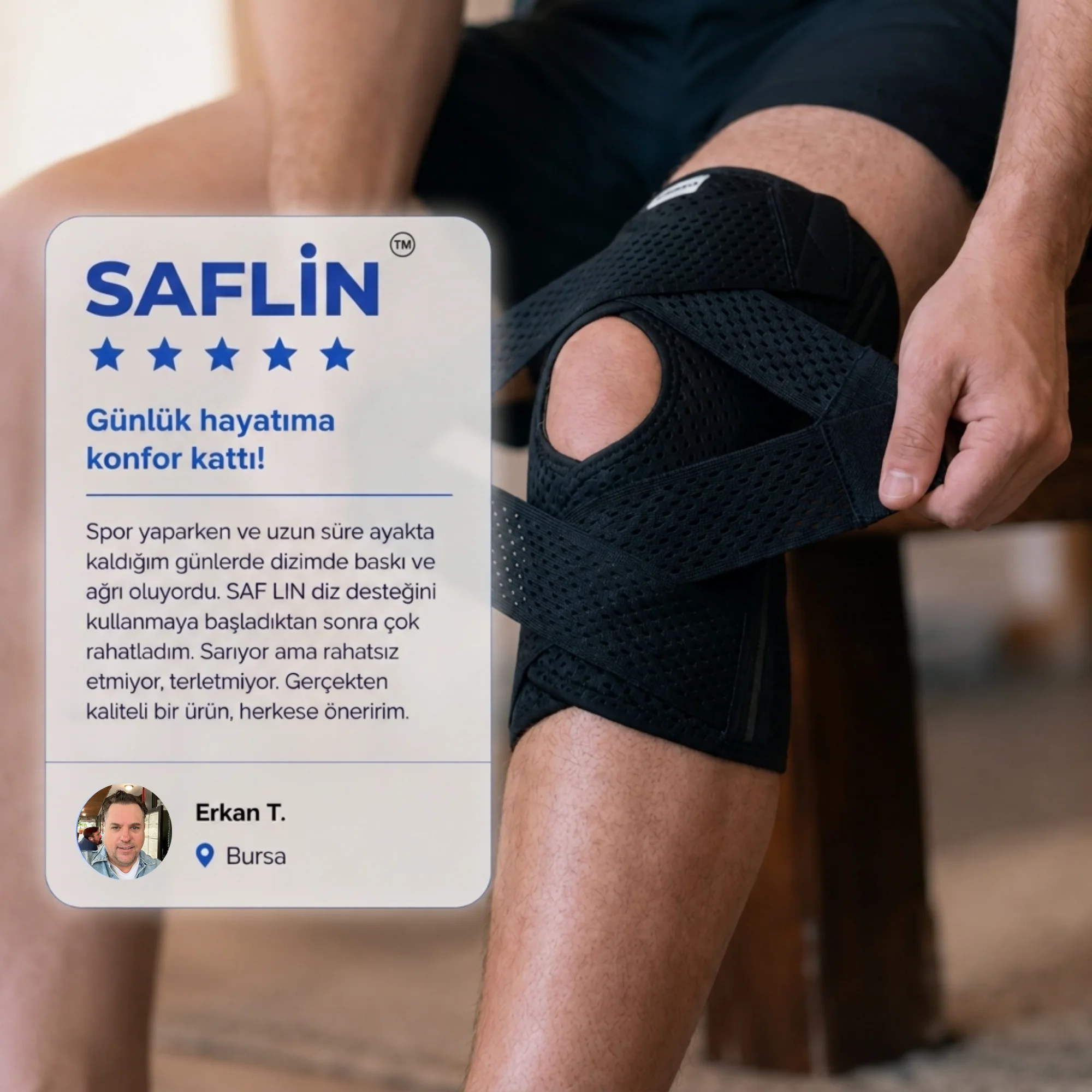 Saflin™ Menisküs Desteği