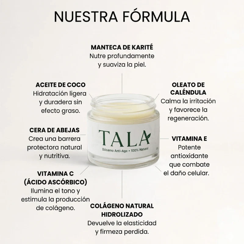 Bálsamo Anti-Age 100% Natural