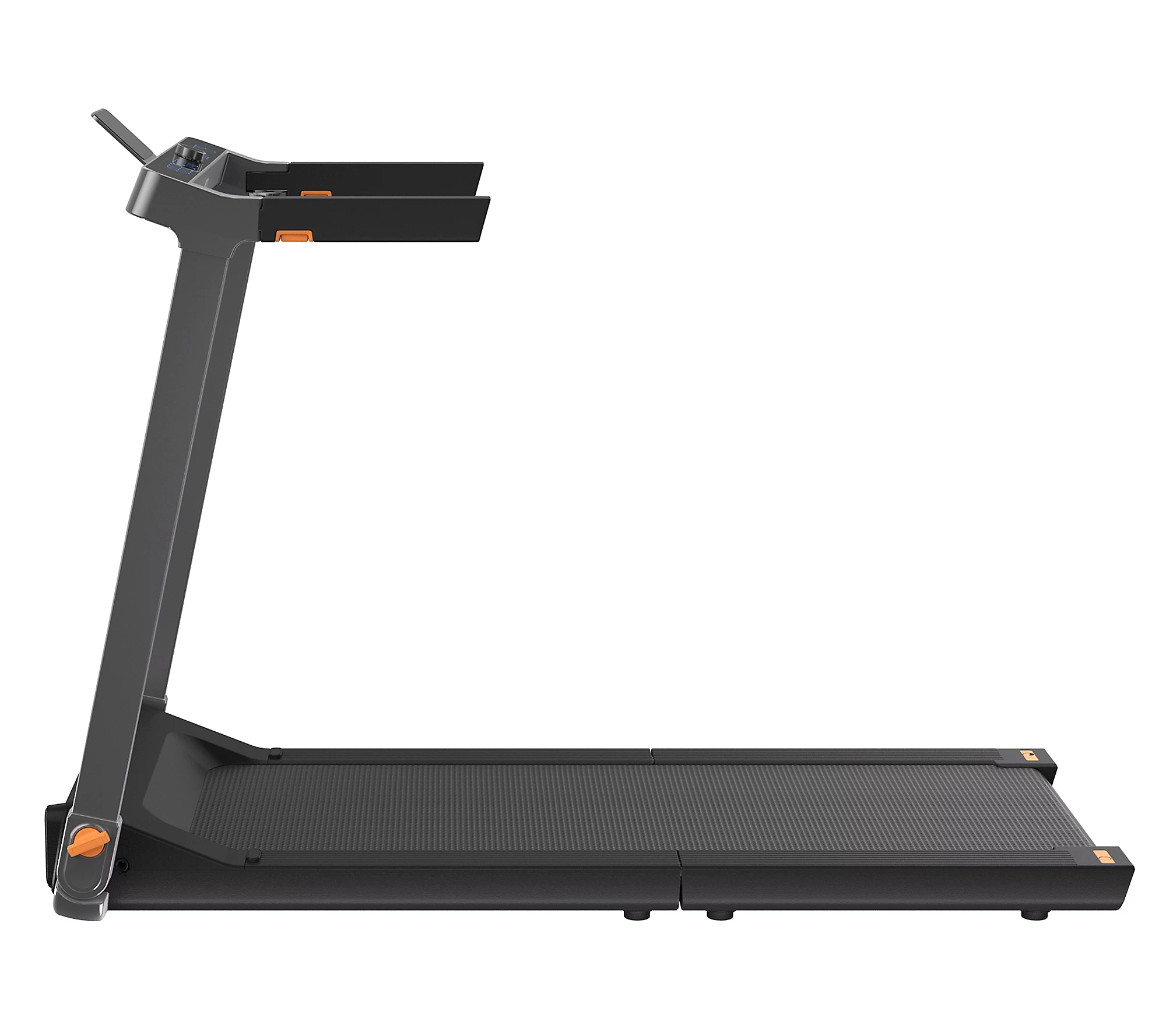 💥Double Fold Treadmill✨Multi-layer deck with EVA shock cushioning