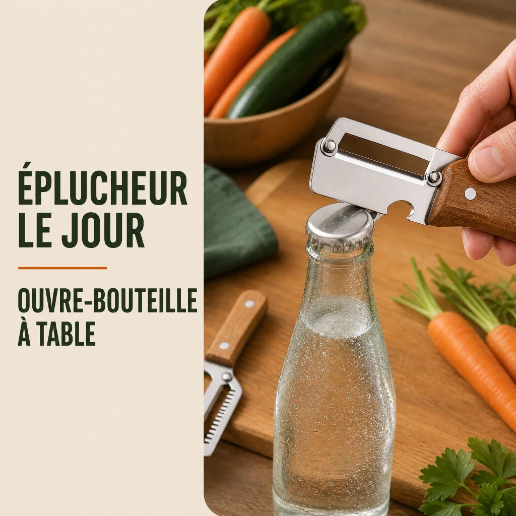 Mistglide Duo Éplucheurs - Épluchez fin, préparez plus vite