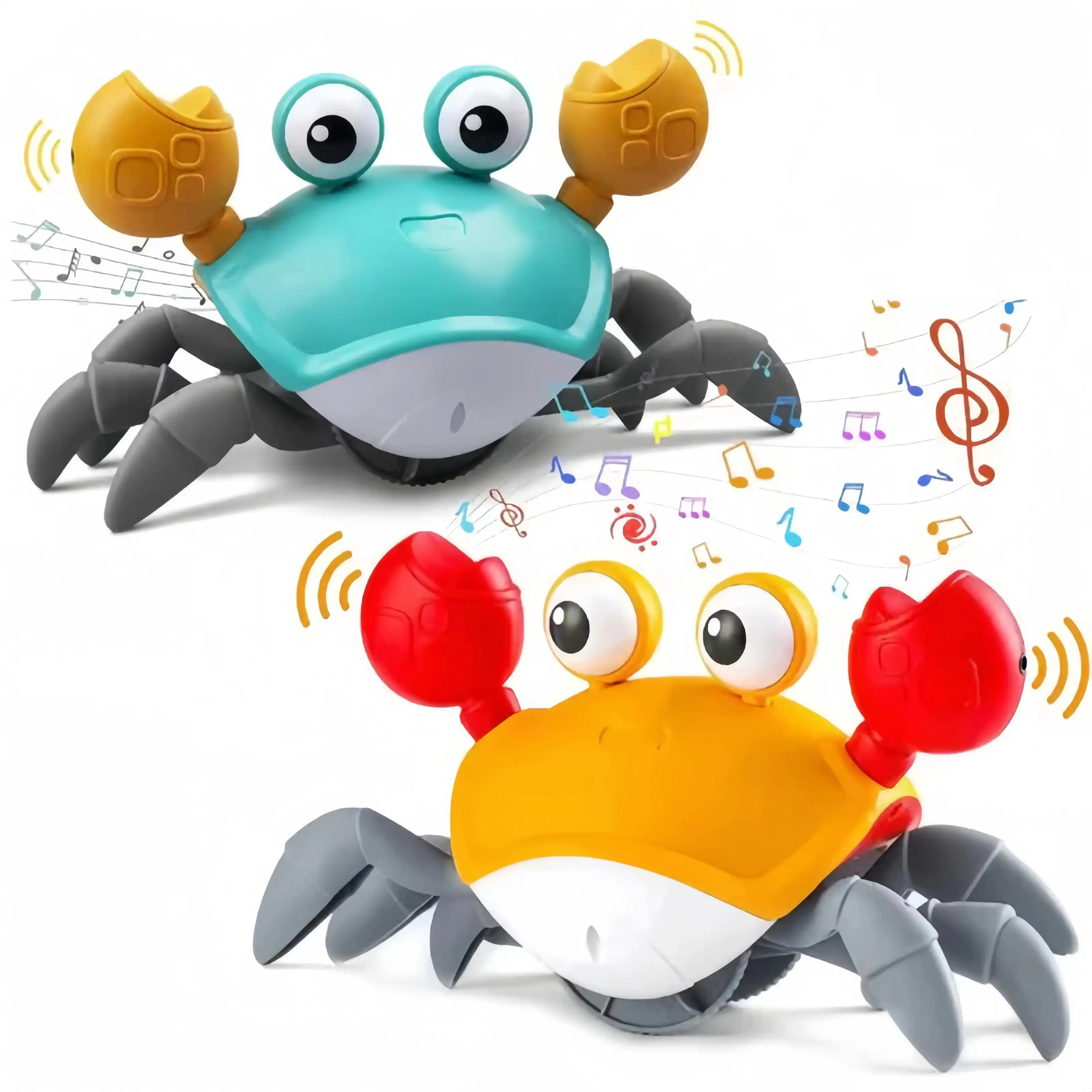 Crawling Crab - Helps Baby Play on Tummy Time Baby Toys