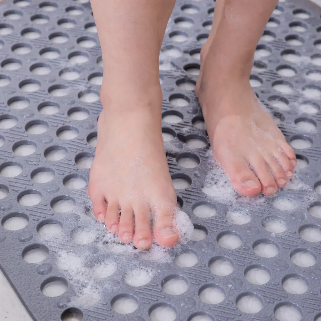 Velora Grip™ | Tapis de douche antidérapant et antibactérien