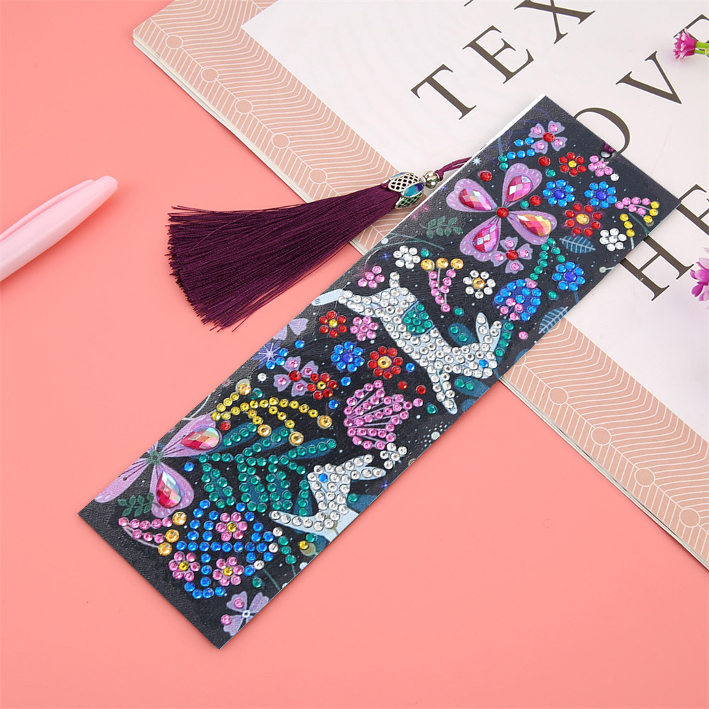 DIY Diamond Painting Bookmarks - Rabbit