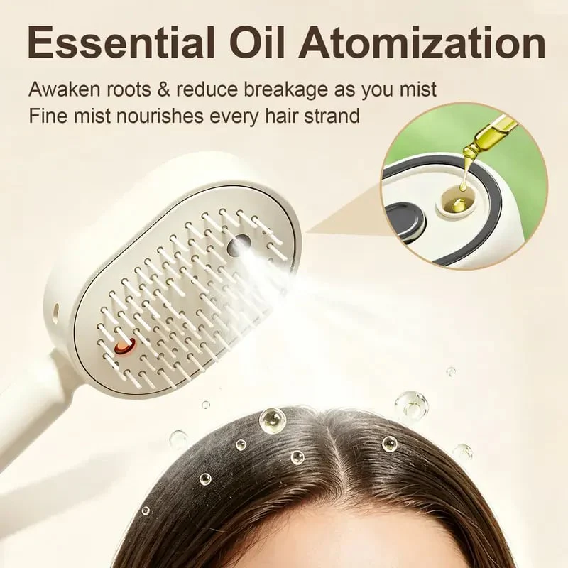 🔥🔥🔥Electric Spray Air Cushion Massage Comb