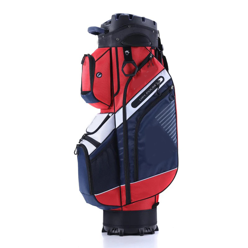 ⚡Clearance Sale🏌 T-LOCK 2.0 Golf Cart Bag 14 Way Organizer Divider Silent Top / Navy(🔥Buy two for free shipping).