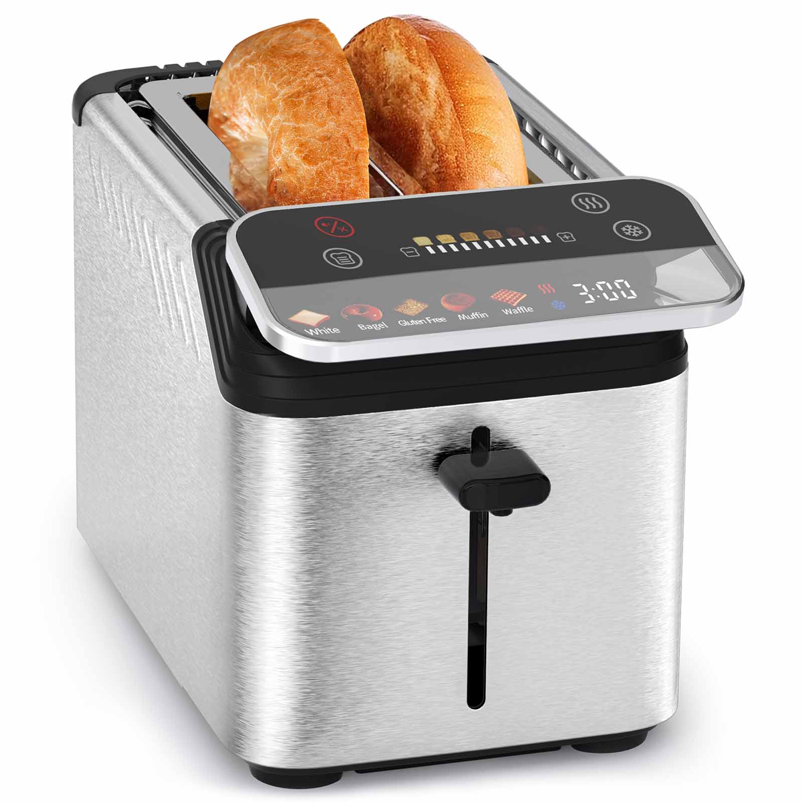 Stainless Steel Smart Toaster, 2 & 4 Slice | Projection Touchscreen, 1.5