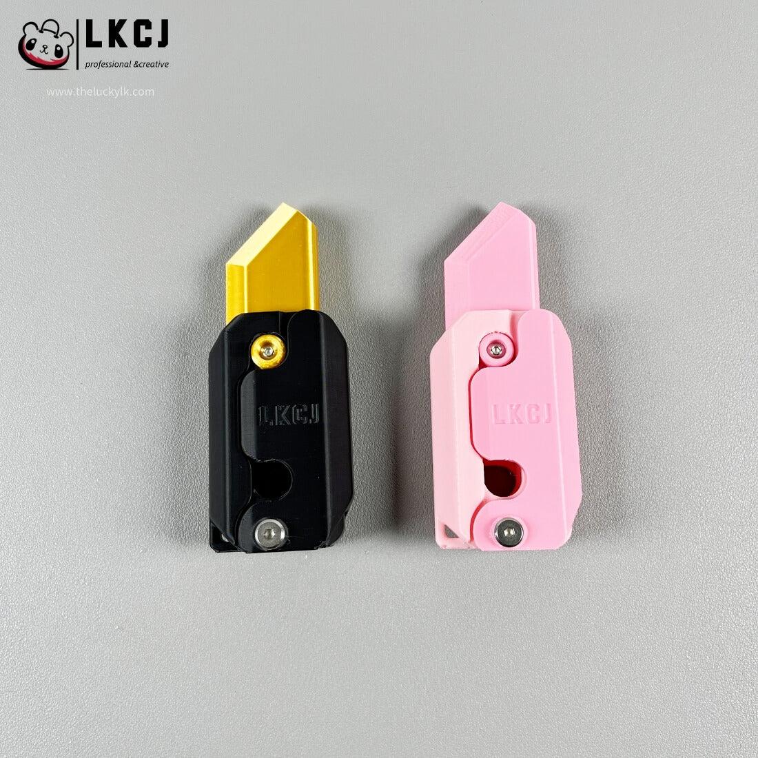 Real 3D Printed Mini 1911 Decompression Model Keychain, Non-launchable