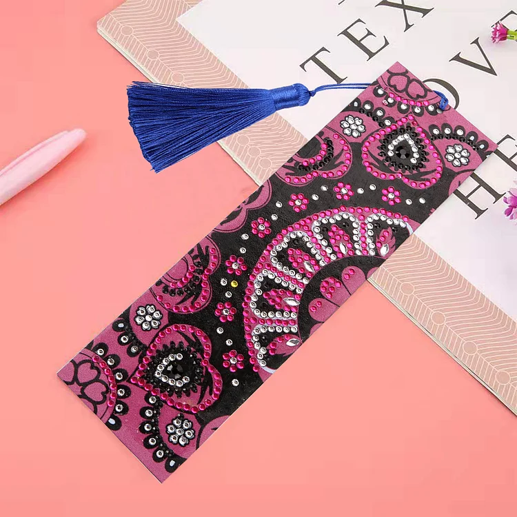 DIY Diamond Painting Bookmarks - Mandala