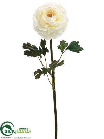 Silk Plants Direct Ranunculus Spray - Red - Pack of 12